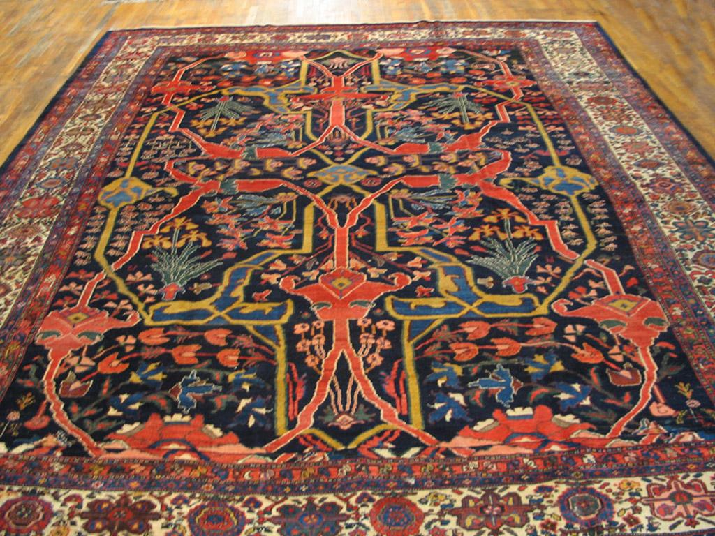 Hand-Knotted Antique Persian Malayer Rug 11' 6