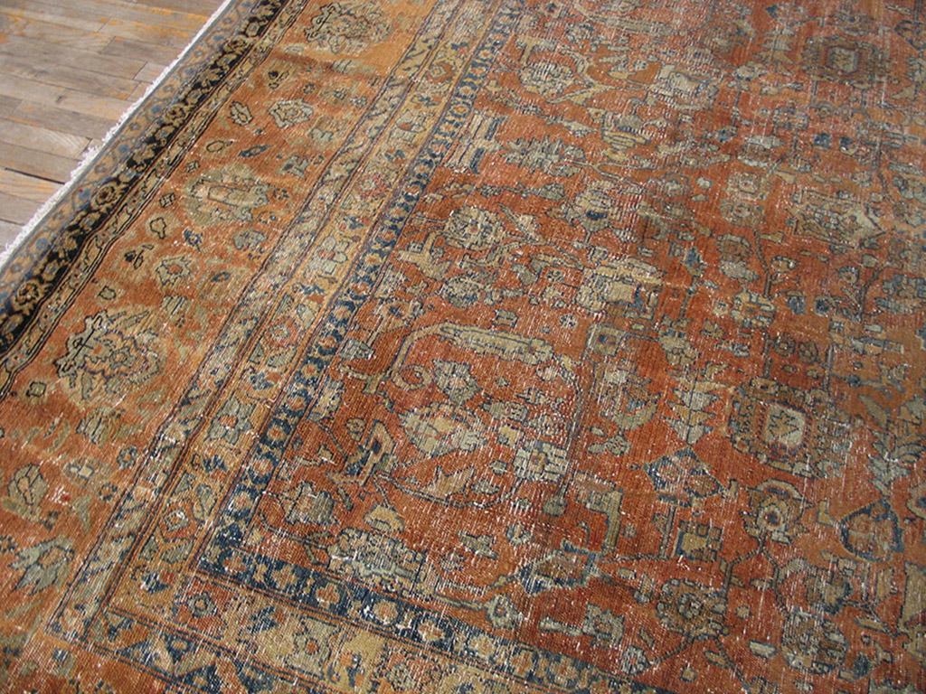 Late 19th Century Antique Persian Malayer Rug