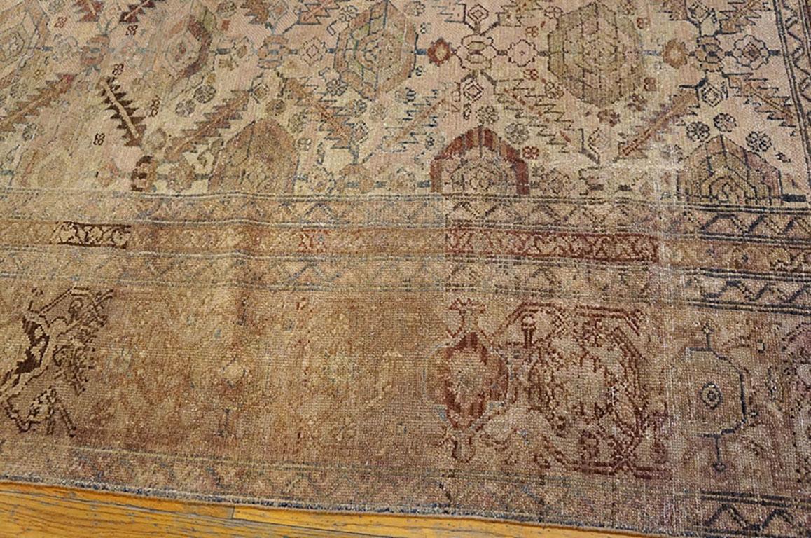 Early 20th Century Persian Malayer Carpet ( 12' X 13'6'' - 366 x 412 ) For Sale 2
