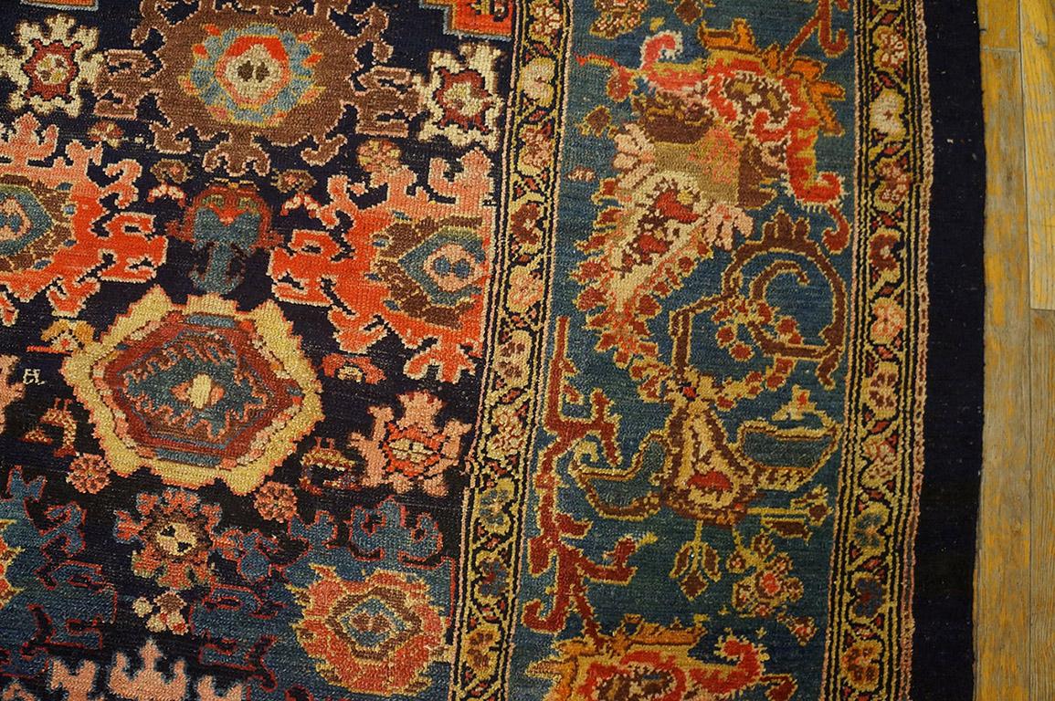Early 20th Century 19th Century Persian Malayer Carpet ( 12' x 13'9
