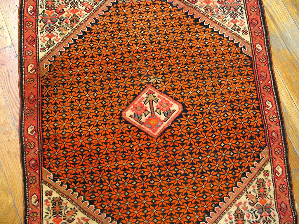 Inizio XX secolo Tappeto persiano Malayer dei primi del Novecento ( 2' x 2'5