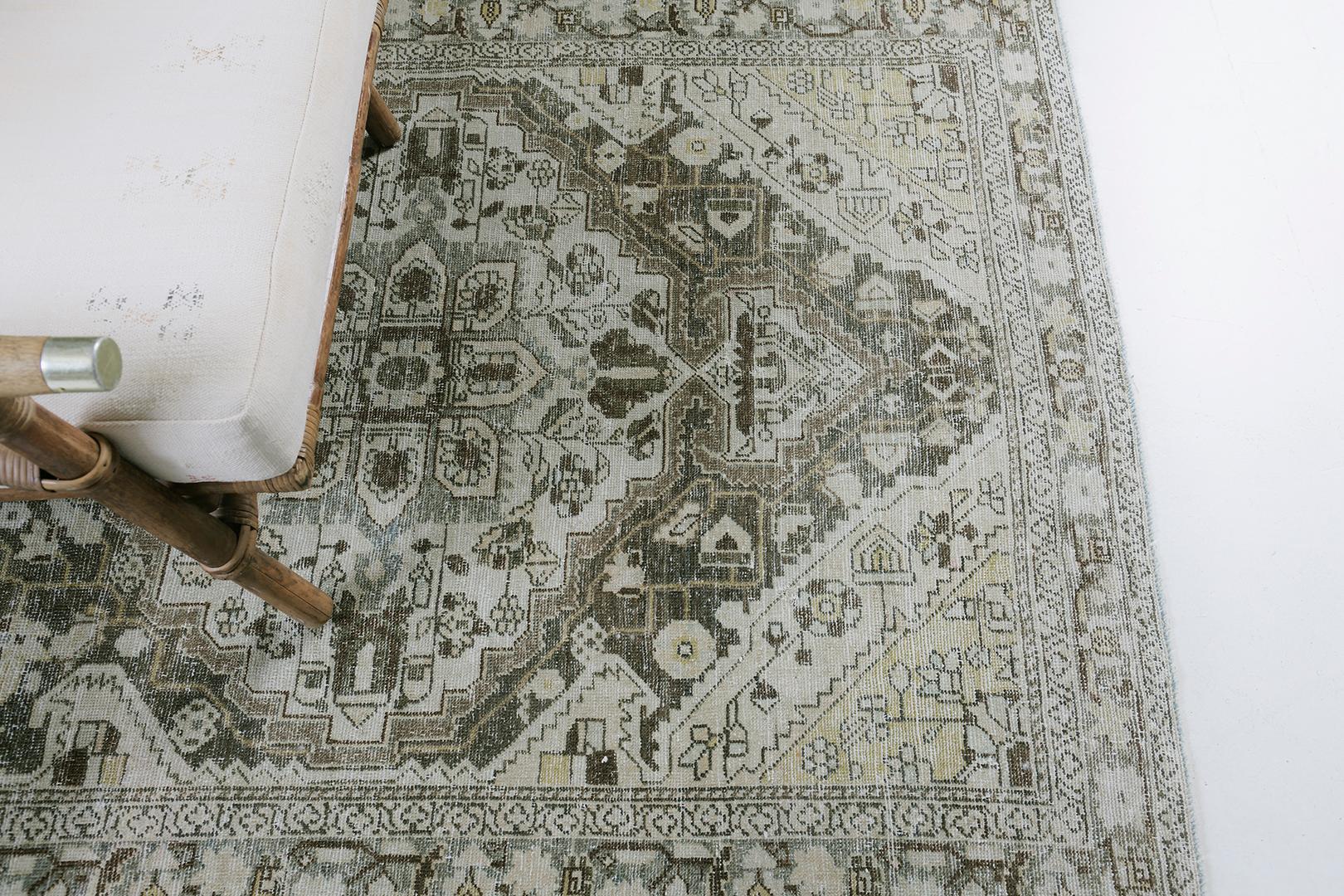 Antique Persian Malayer Rug 29740 For Sale 1