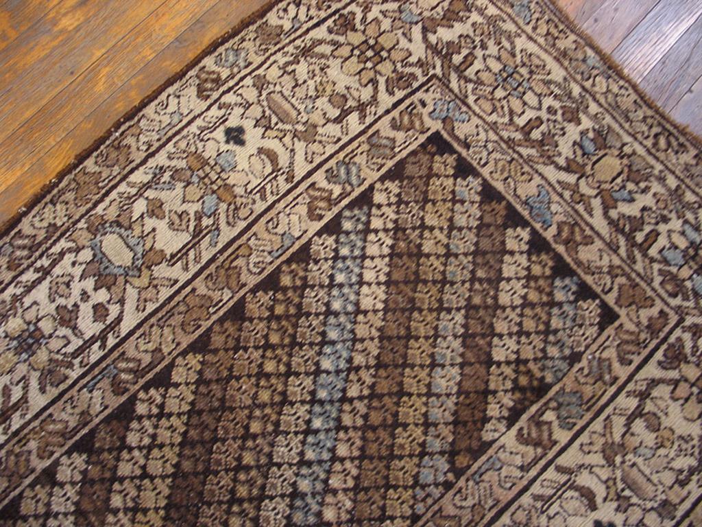 Mid-20th Century Antique Persian Malayer Rug 3' 0