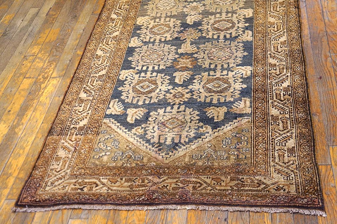Wool Early 20th Century Persian Malayer Carpet ( 3' x 16'6