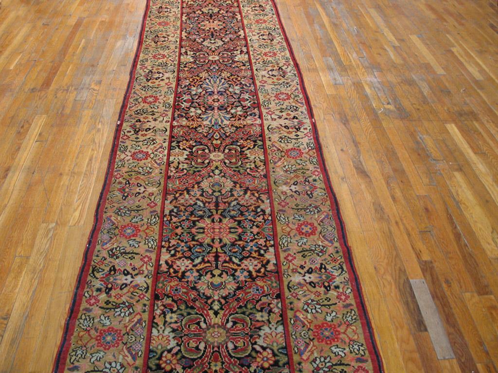 Wool Early 20th Century Persian Malayer Carpet ( 3'4