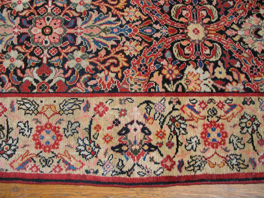 Début du 20ème siècle Tapis persan Malayer du début du 20ème siècle ( 3'4