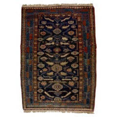 Tapis persan antique Malayer 3'4" x 4'8"