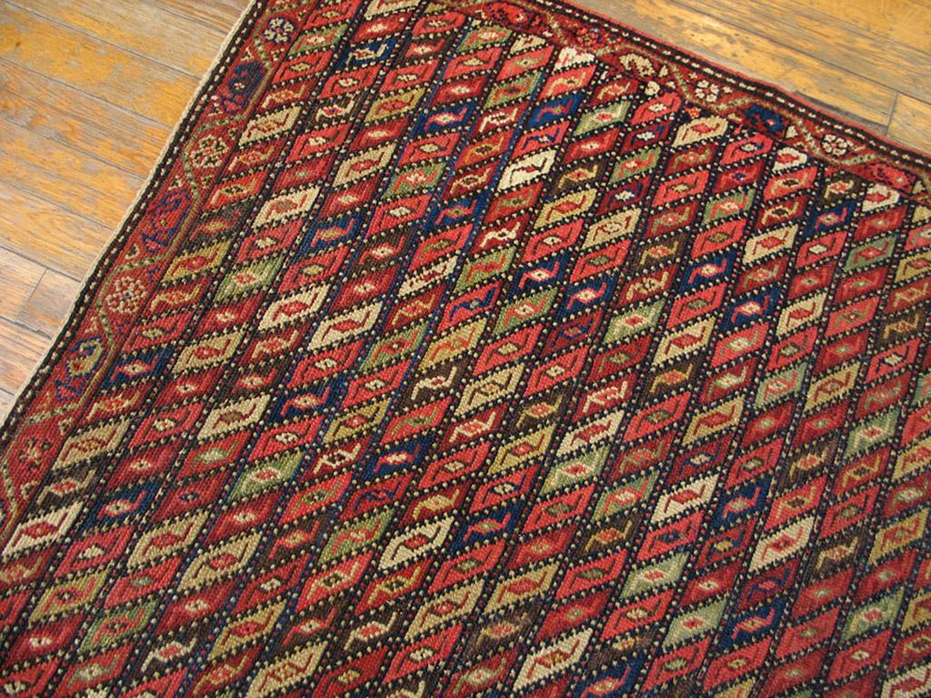 Early 20th Century N.W.  Persian Carpet ( 3'4