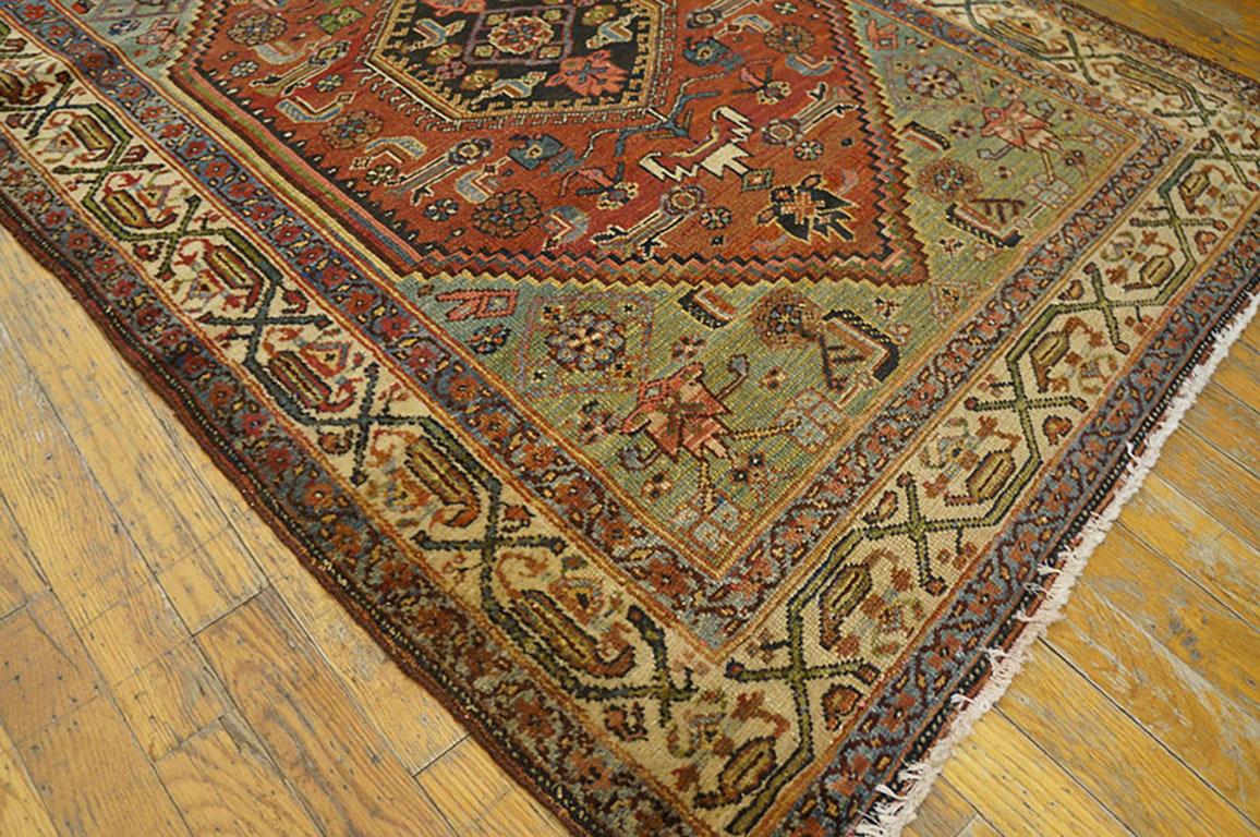 Early 20th Century Persian Malayer Carpet ( 3'4