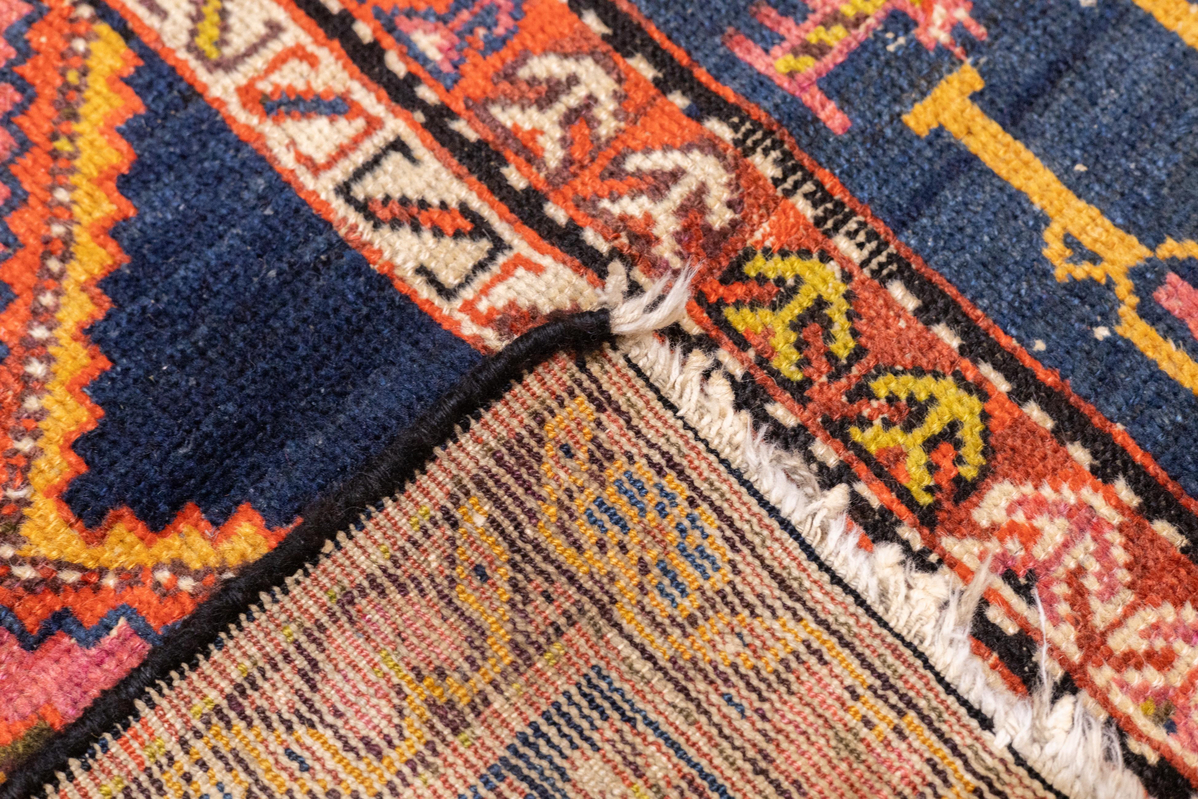 Antique Persian Malayer Rug 3'5'' x 4'11'' For Sale 2