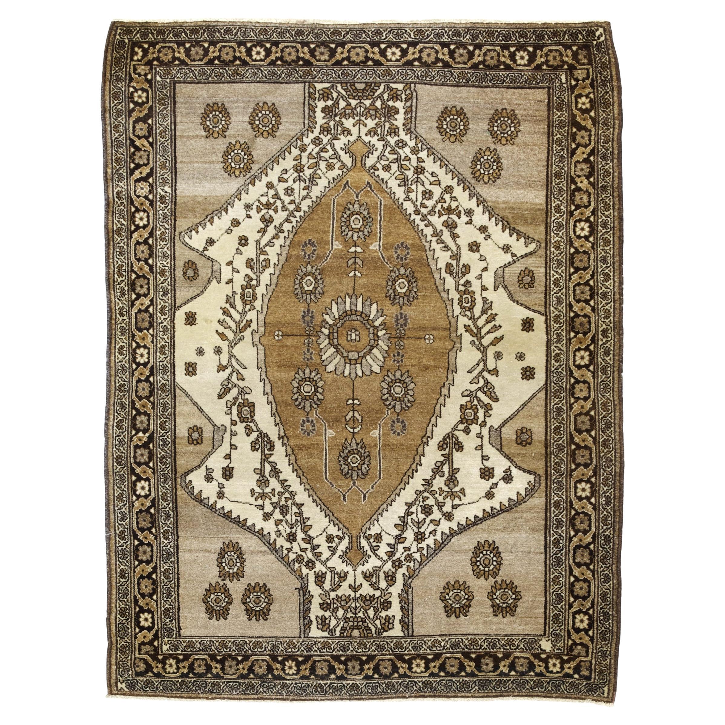 Antique Persian Malayer Rug 3’8" x 5’1"