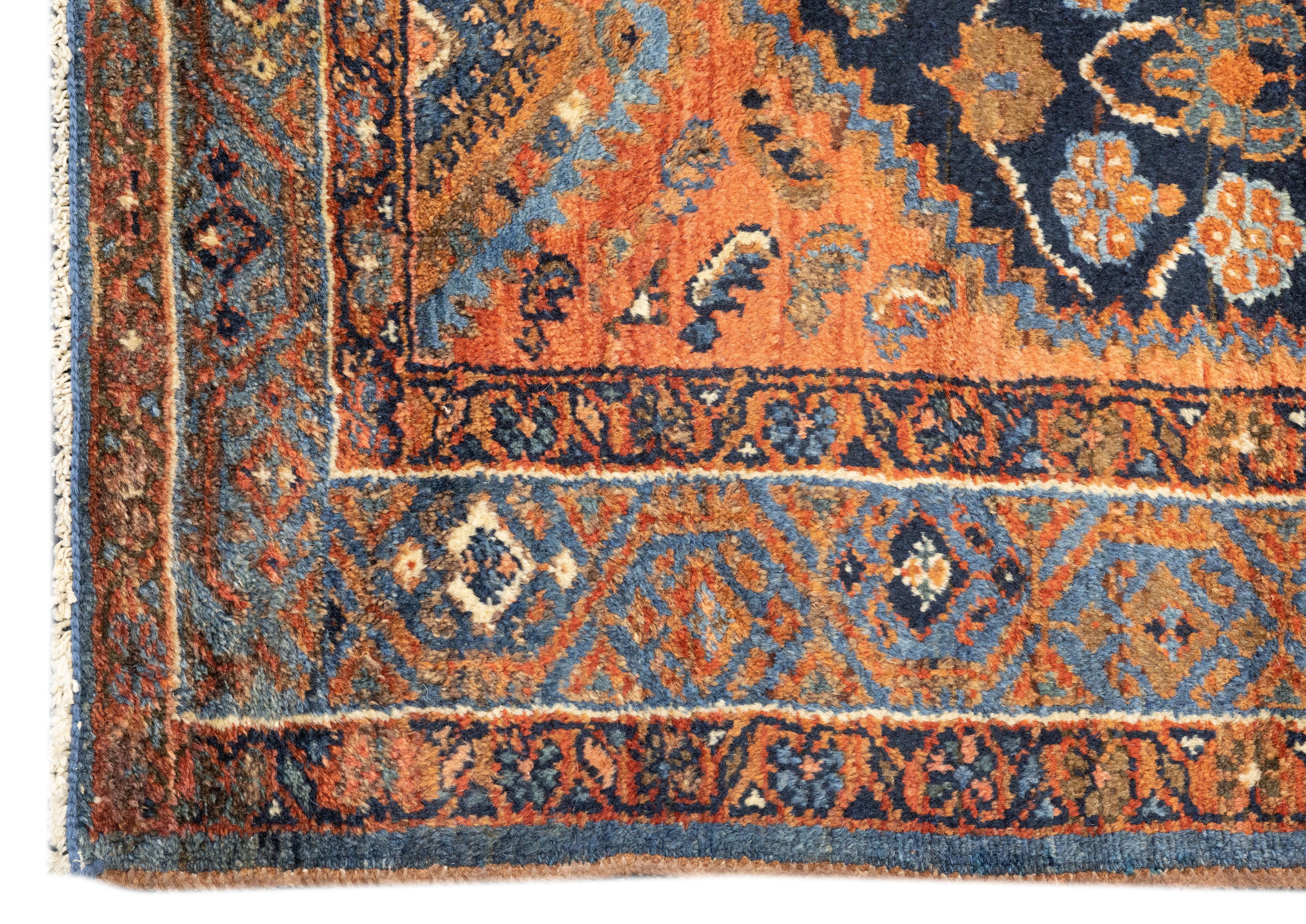 Alfombra persa antigua Malayer 3'8'' x 6'7 en venta 1