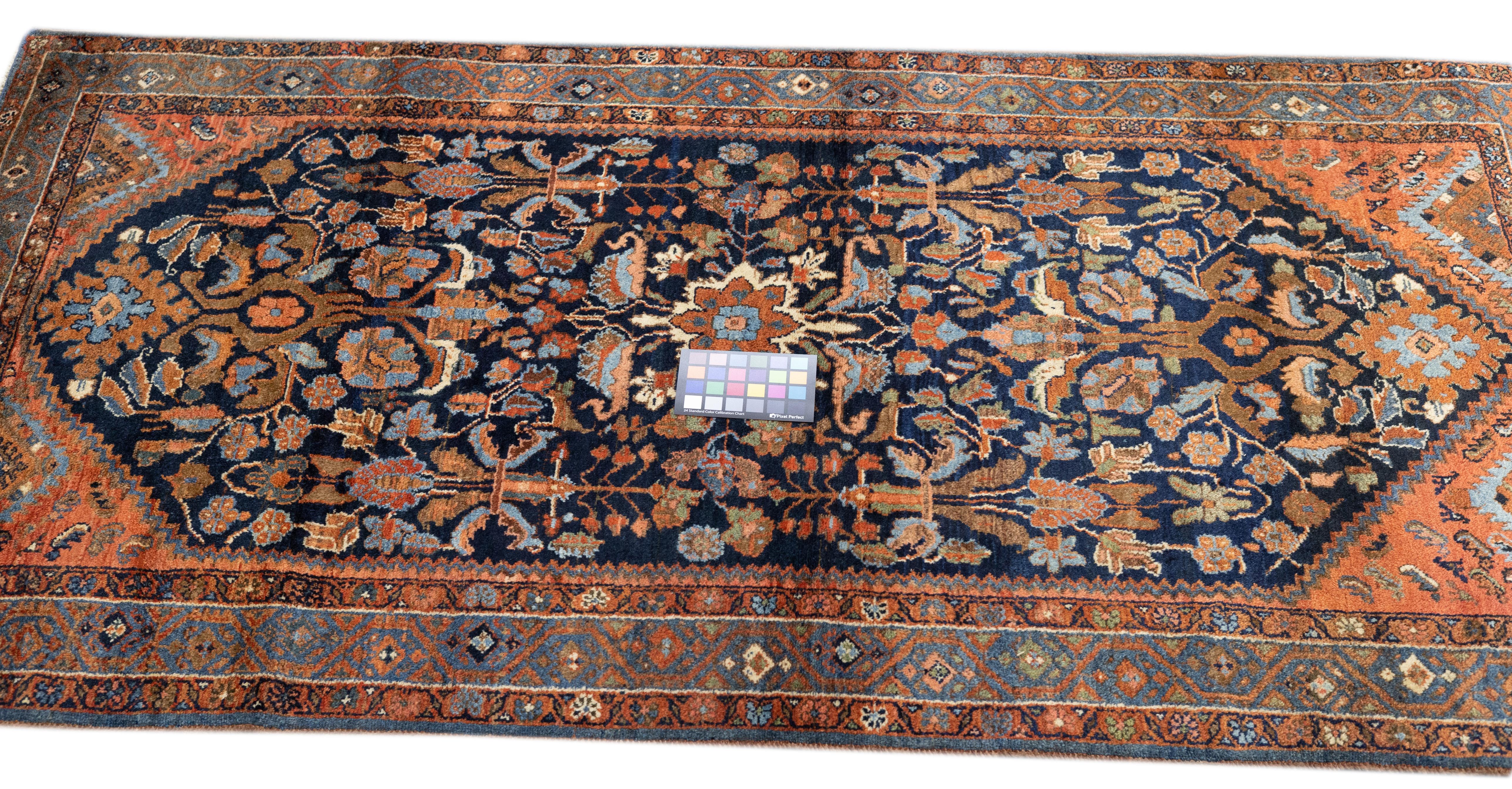 Alfombra persa antigua Malayer 3'8'' x 6'7 en venta 2