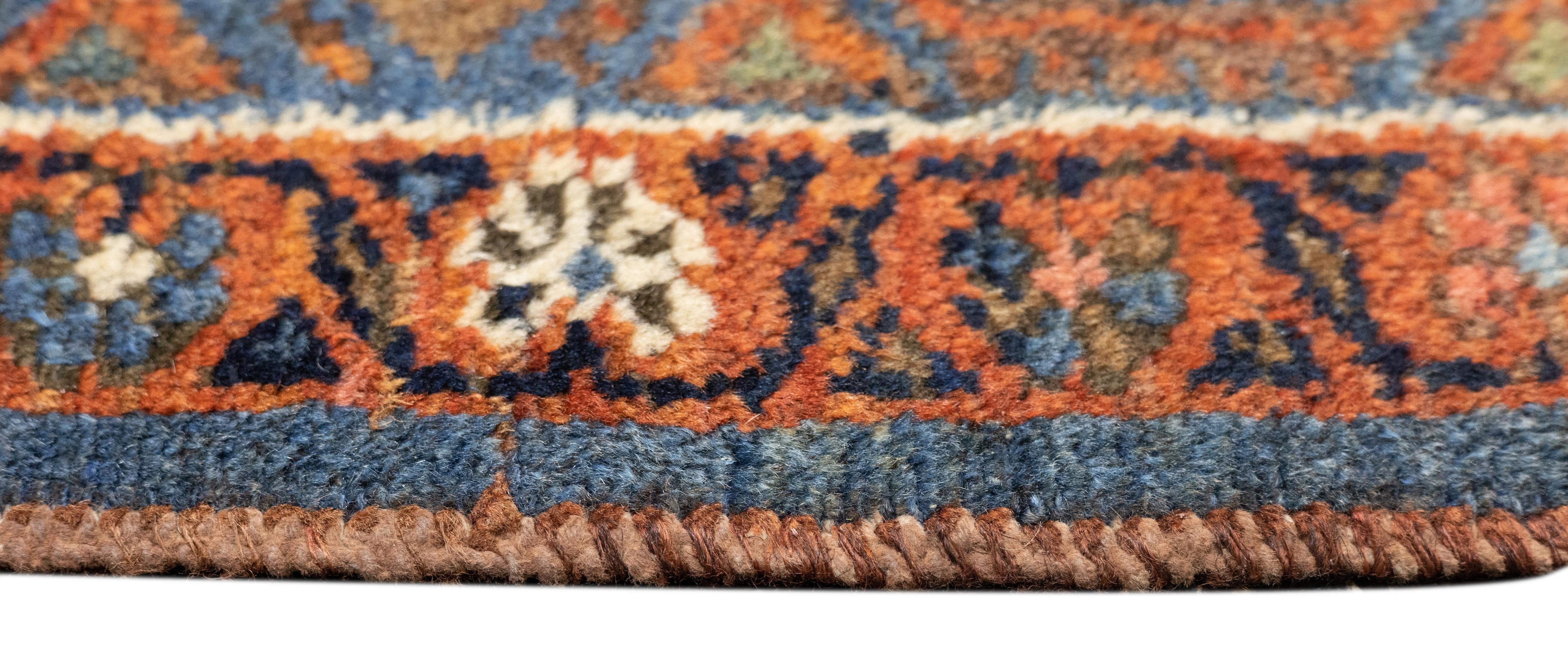 Alfombra persa antigua Malayer 3'8'' x 6'7 Lana en venta