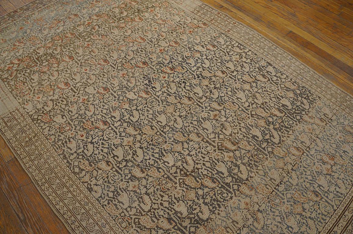 Wool Early 20th Century Persian Malayer Carpet ( 4' x 6'4