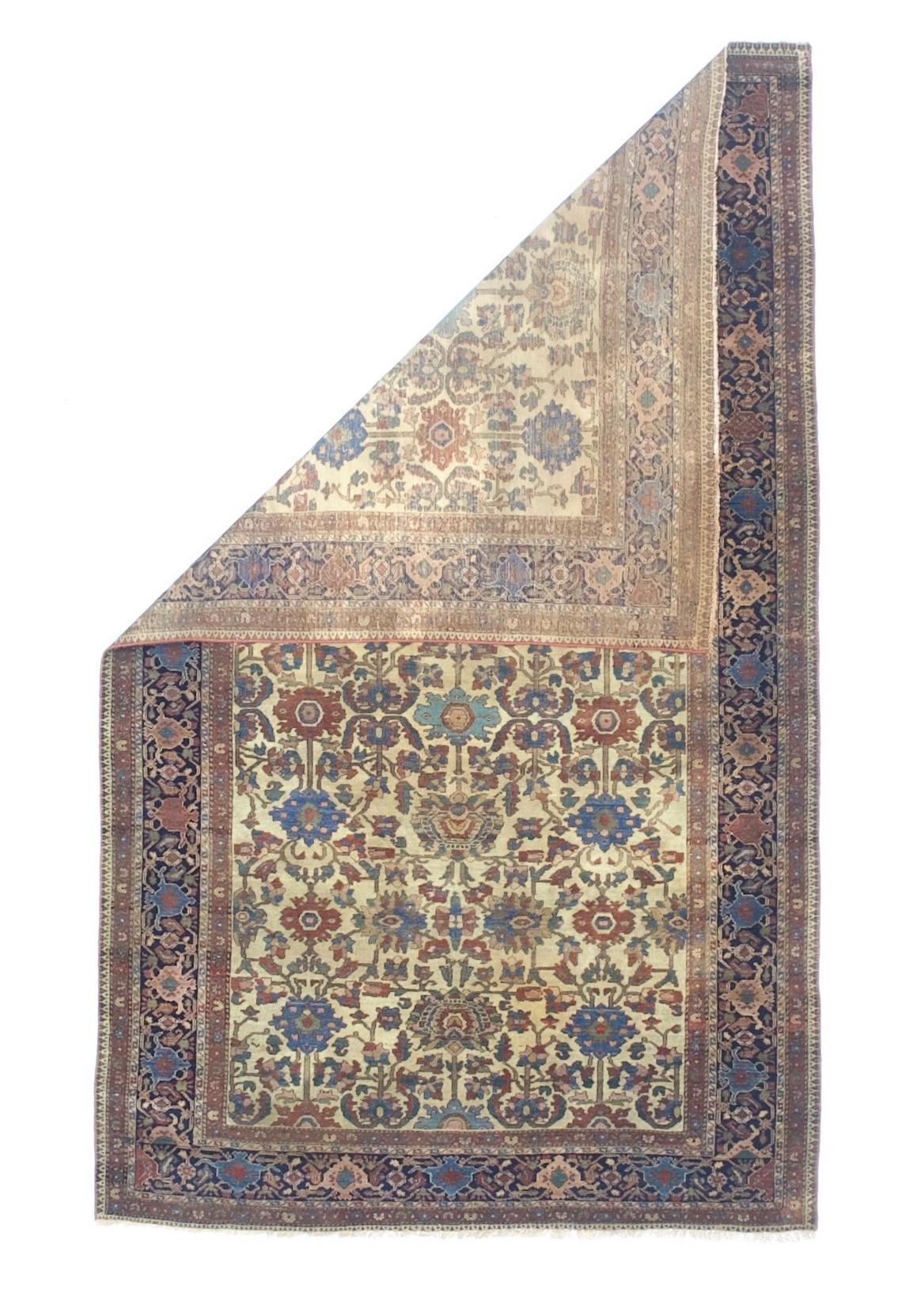 Antique Persian Malayer Rug 4'0
