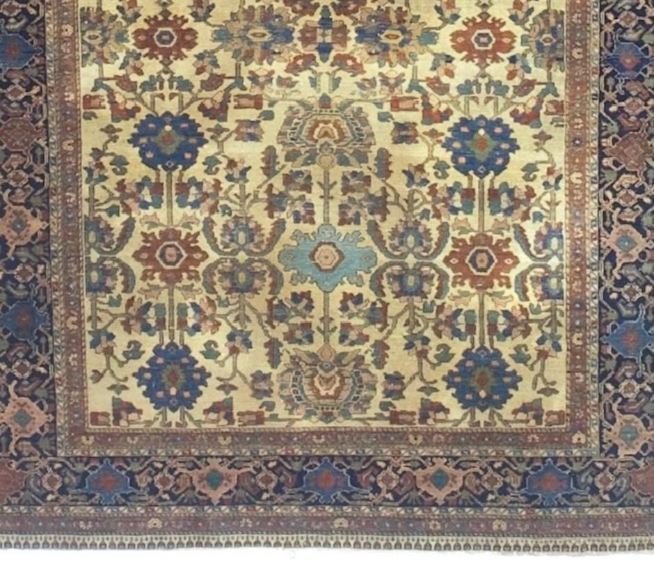 19th Century Antique Persian Malayer Rug 4'0