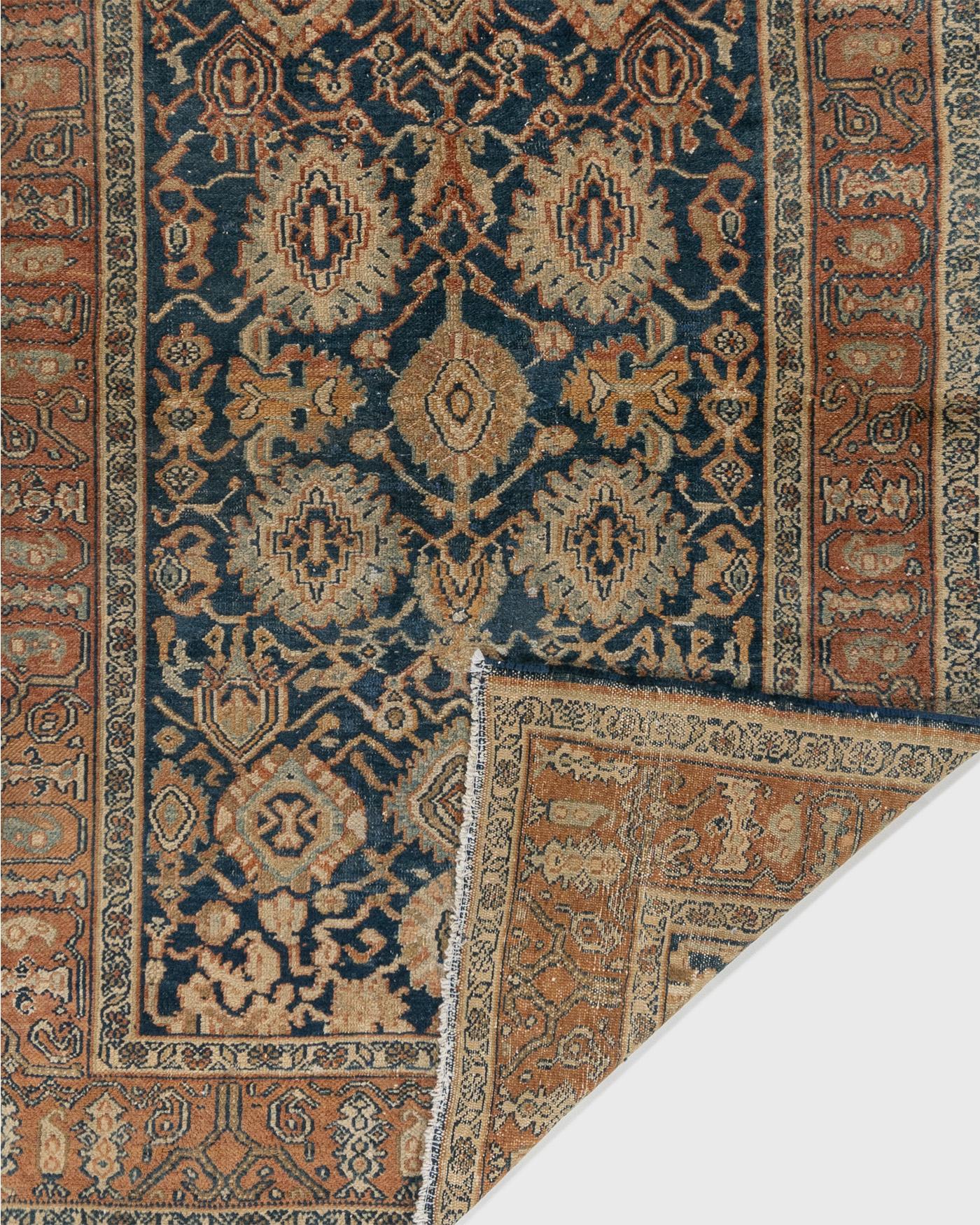 Antique Persian Malayer Rug 4'1 x 6'5 For Sale 6