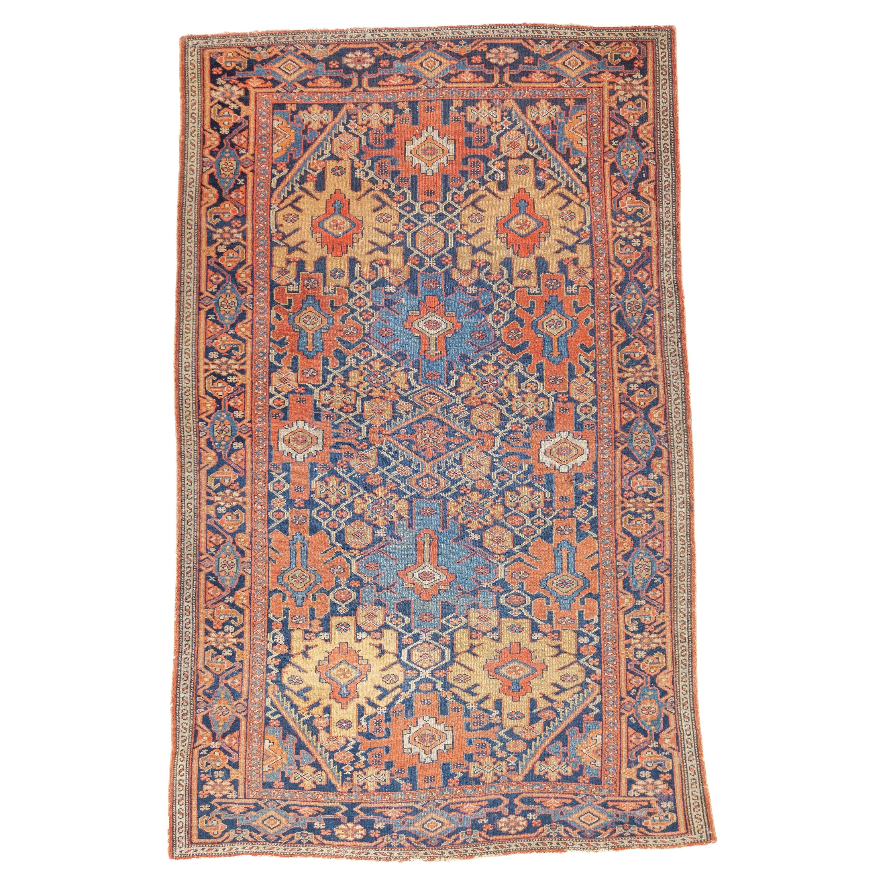 Antique Persian Malayer Rug 4'2'' x 6'8''
