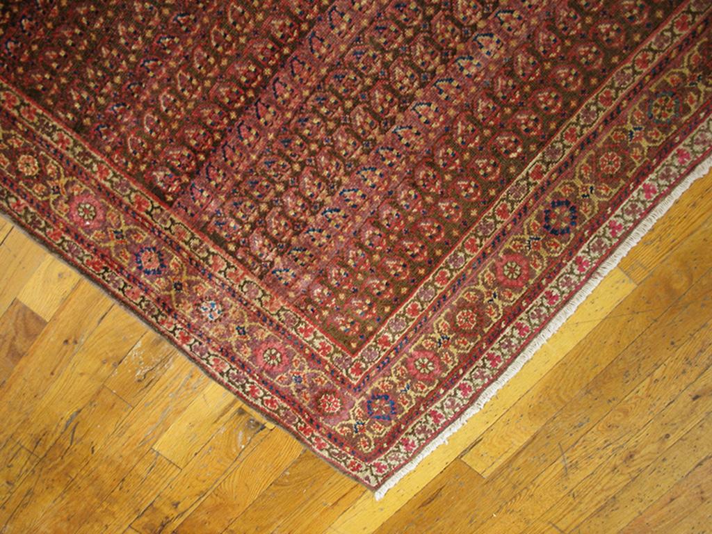 Late 19th Century Persian Malayer Carpet ( 4'2