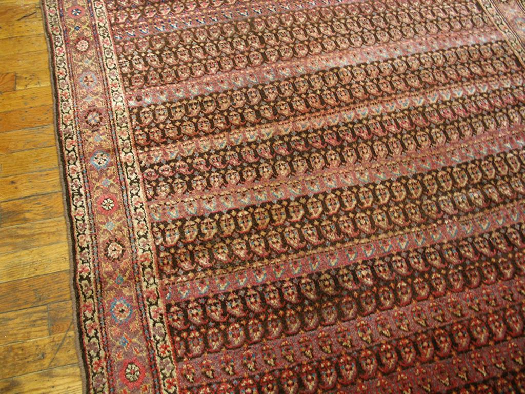 Early 20th Century Late 19th Century Persian Malayer Carpet ( 4'2