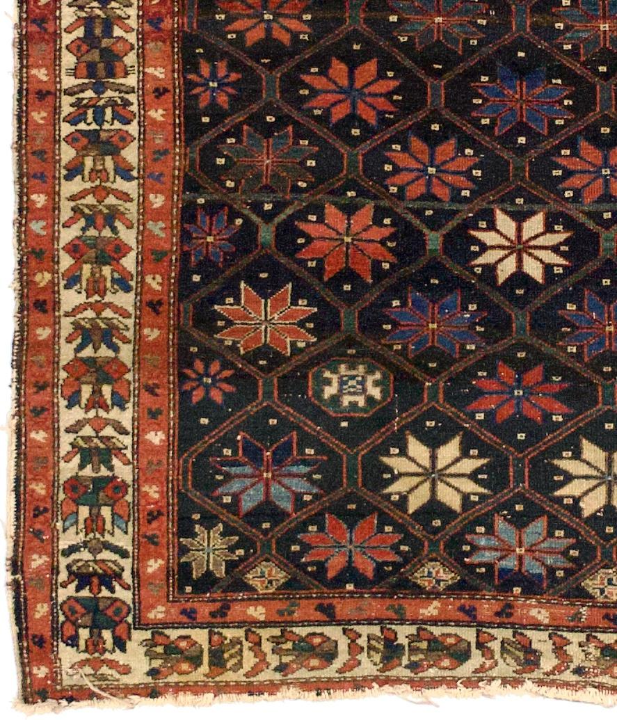 Tapis persan antique Malayer 4'3