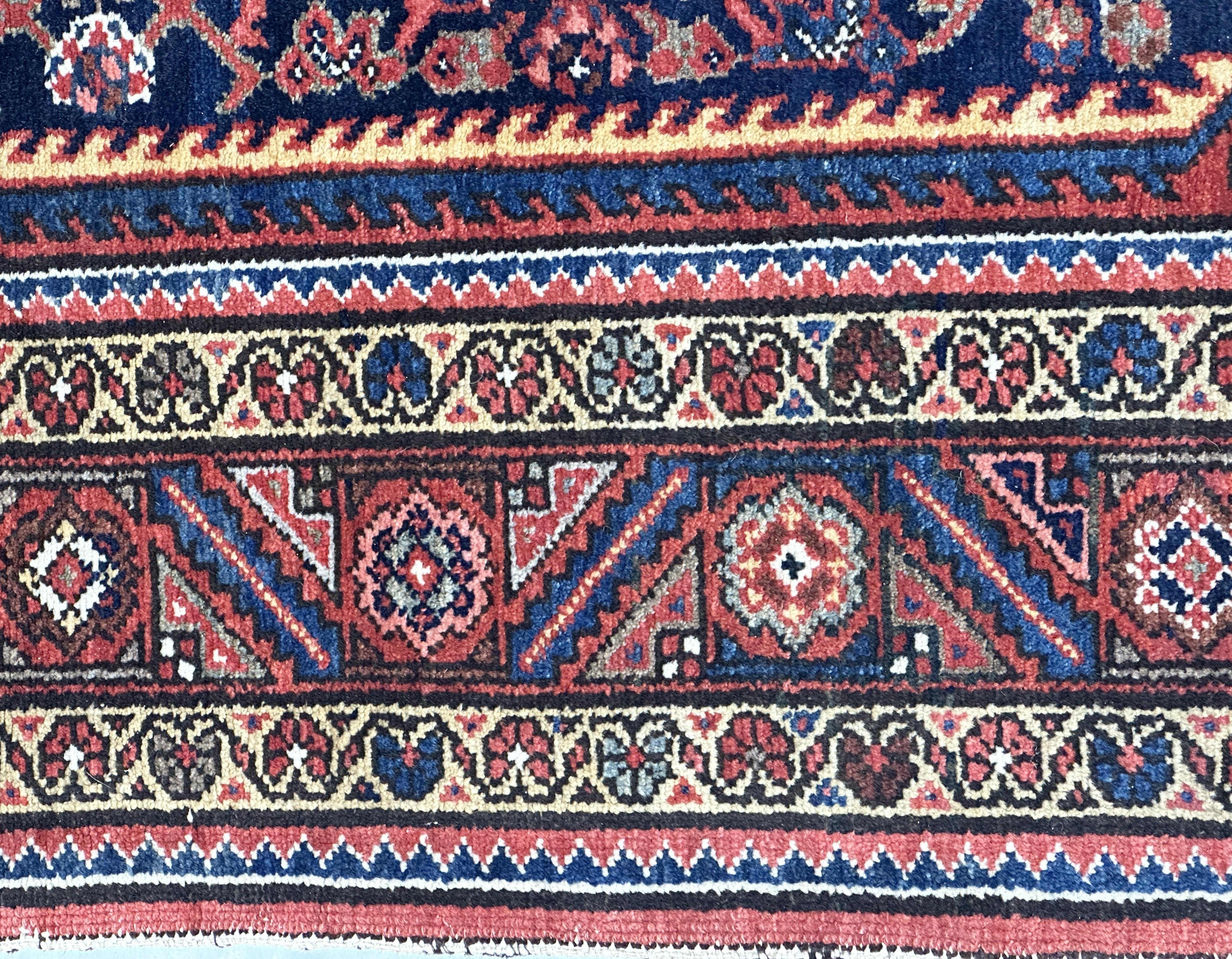 Tapis persan antique Malayer 4'4