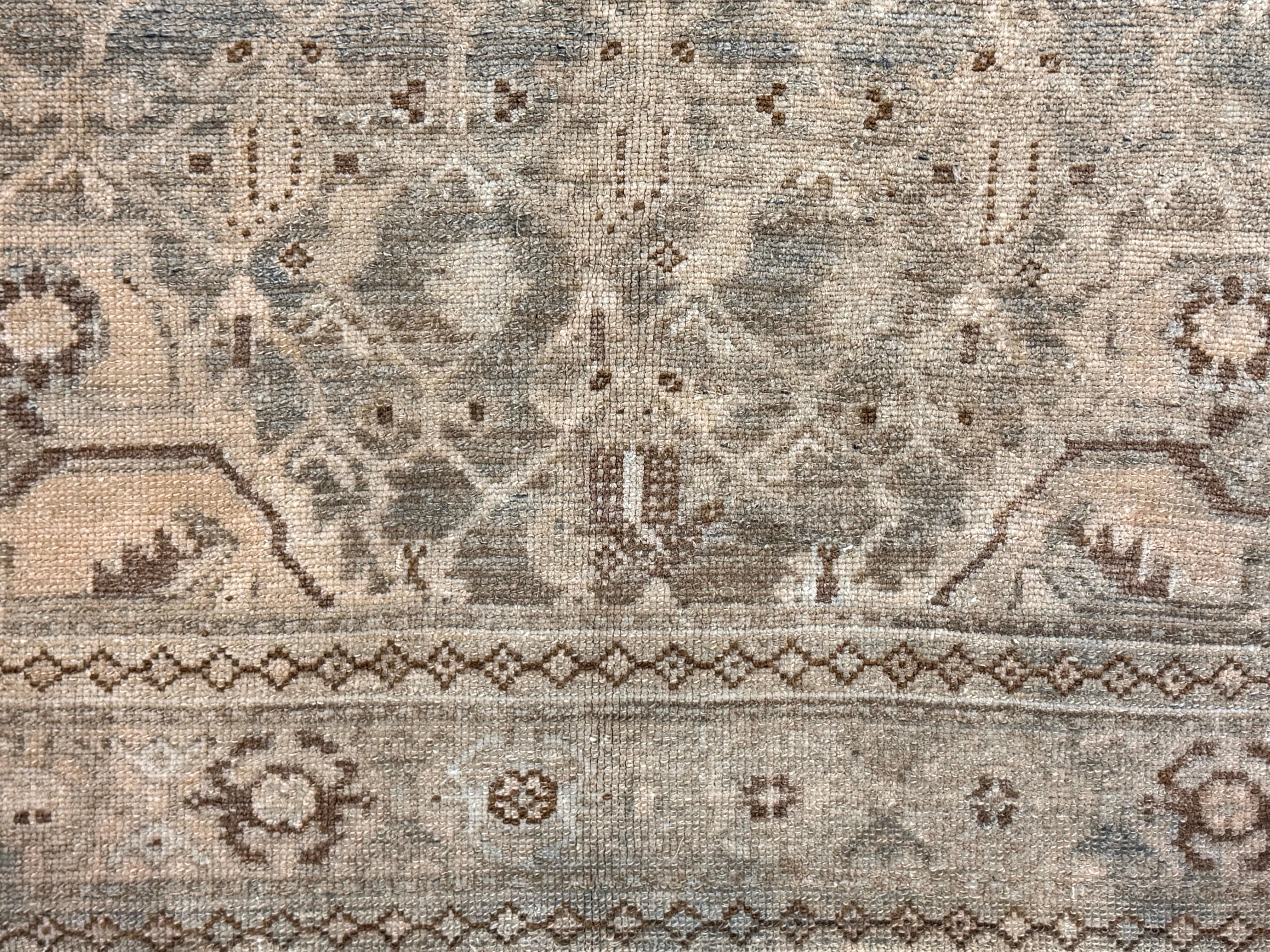Tapis persan ancien Malayer 4'4