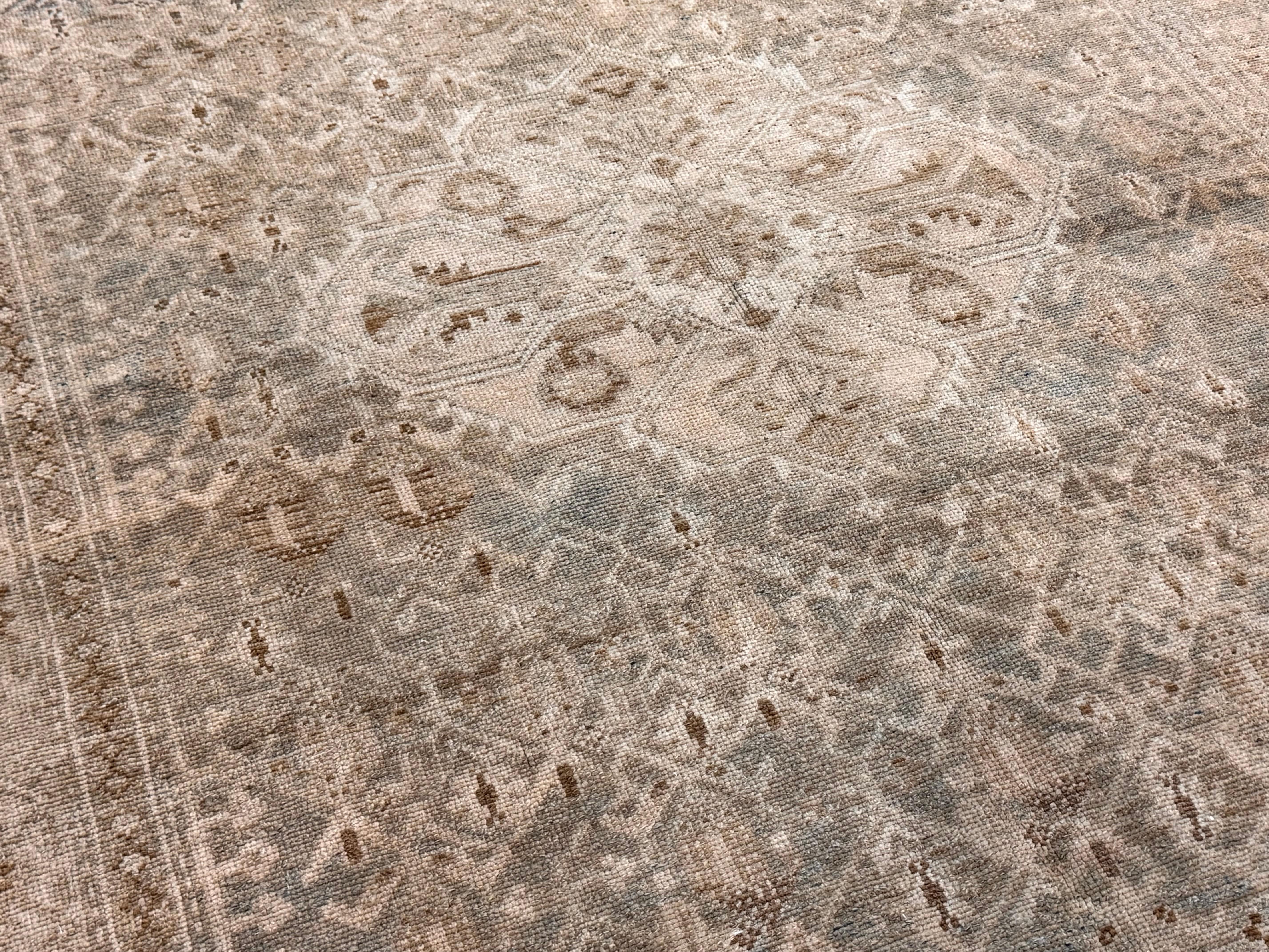 20ième siècle Tapis persan ancien Malayer 4'4