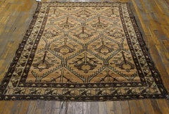 Persischer Malayer-Teppich aus dem frühen 20. Jahrhundert ( 4'4 "x 6'4" - 132 x 193 )