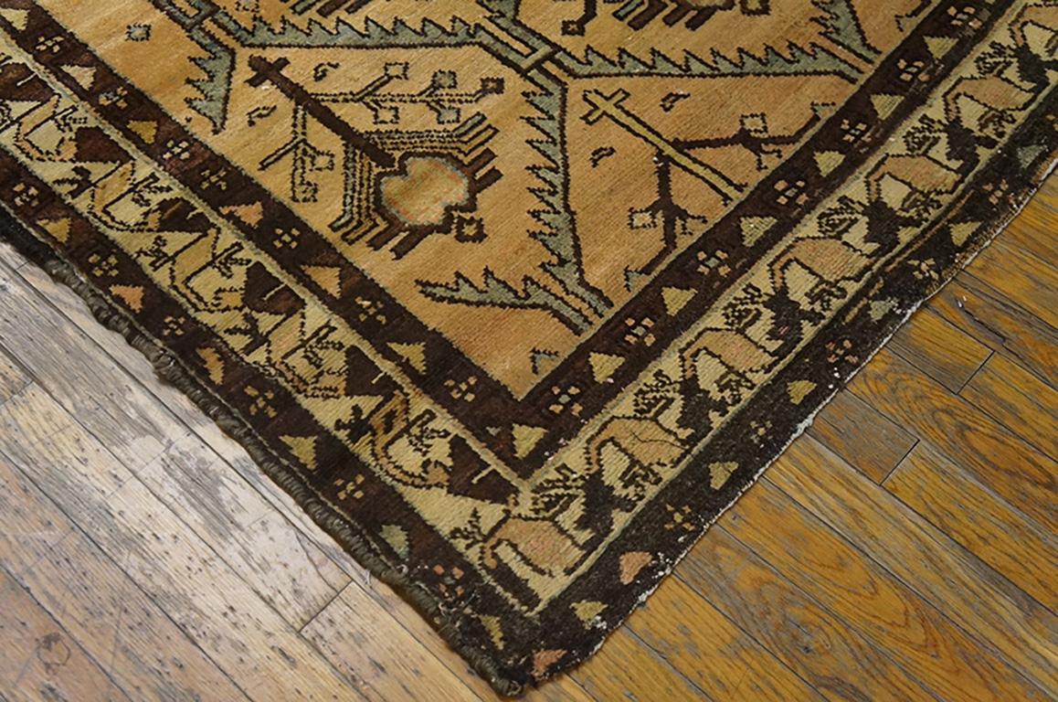 Hand-Knotted Early 20th Century Persian Malayer Carpet ( 4'4