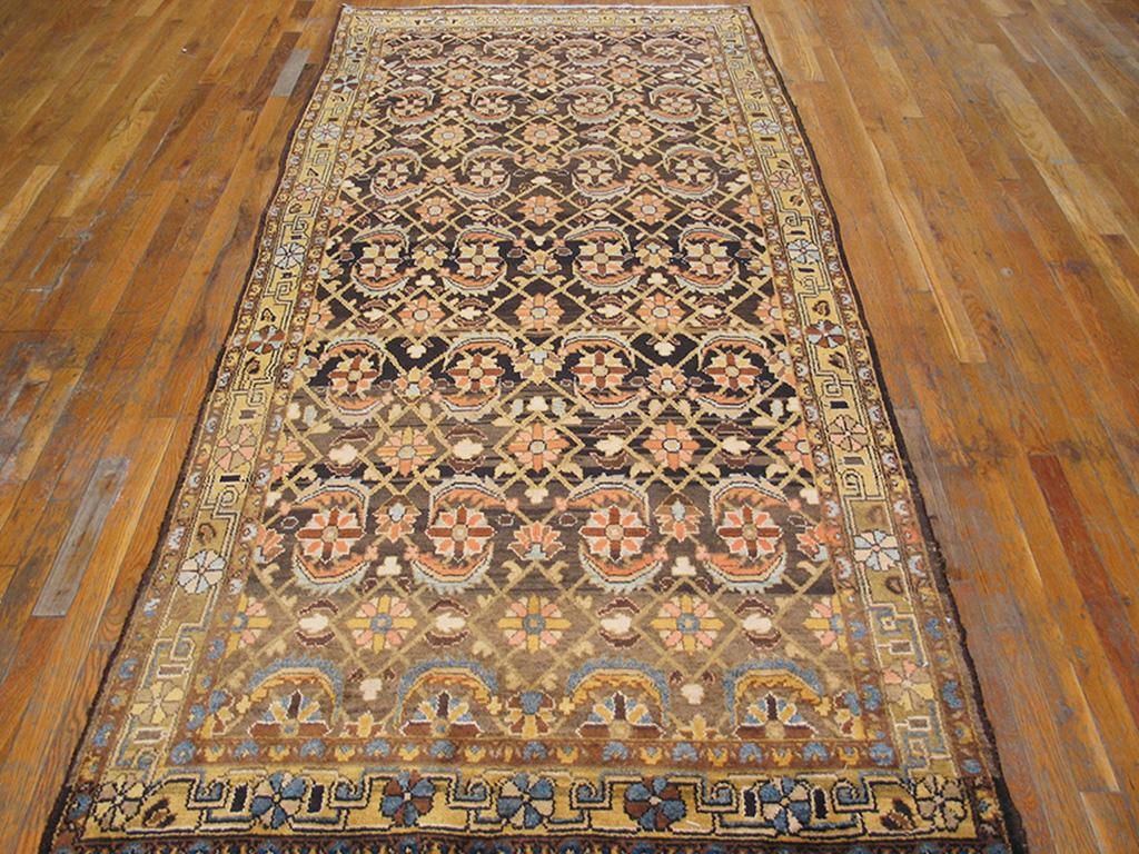 Antique Persian Malayer rug. Size: 4'4