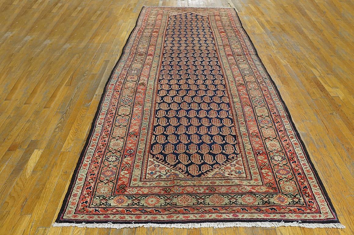 Hand-Knotted 19th Century Persian Malayer Carpet ( 4'6