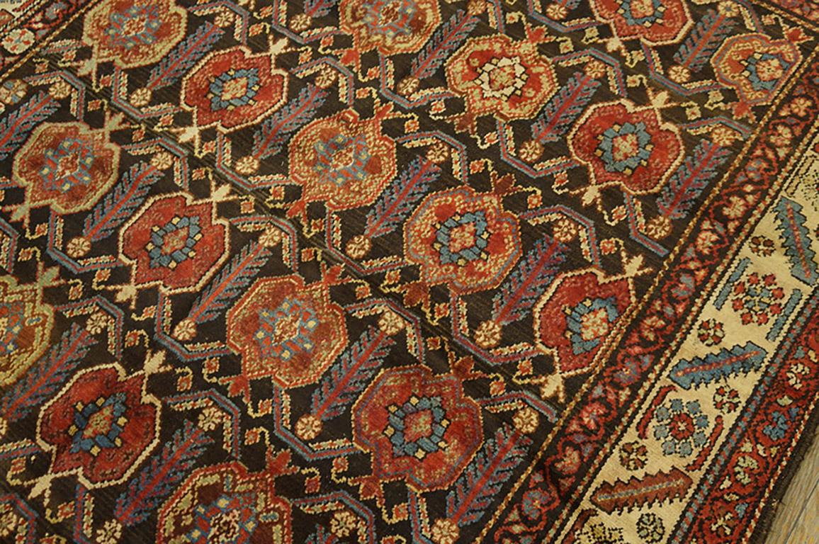 Tapis persan Malayer du début du 20ème siècle ( 4'8