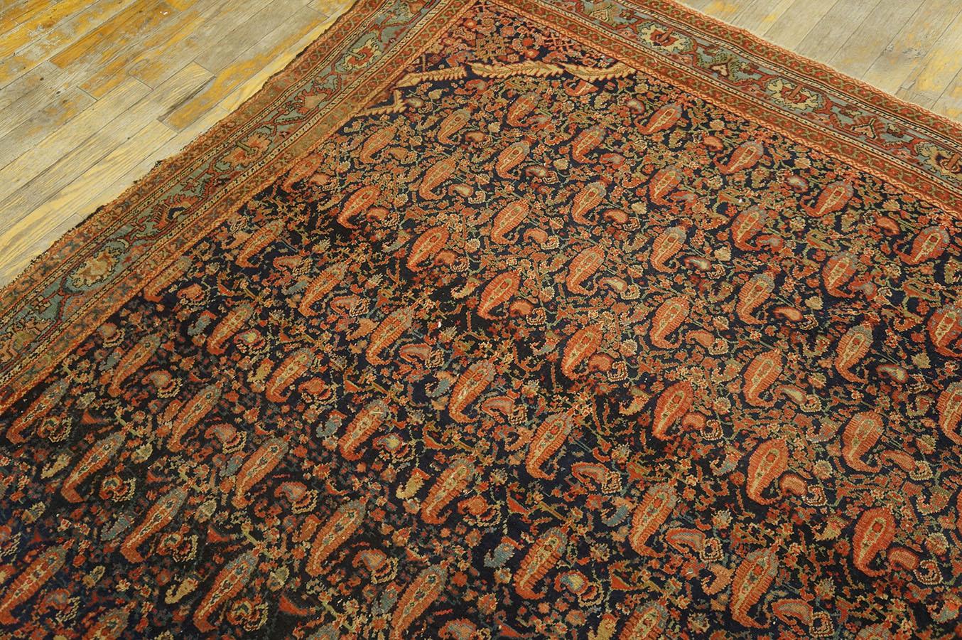 Late 19th Century Persian Malayer Carpet ( 5' x 6' 2'' - 152 x 188 cm ) For Sale 5