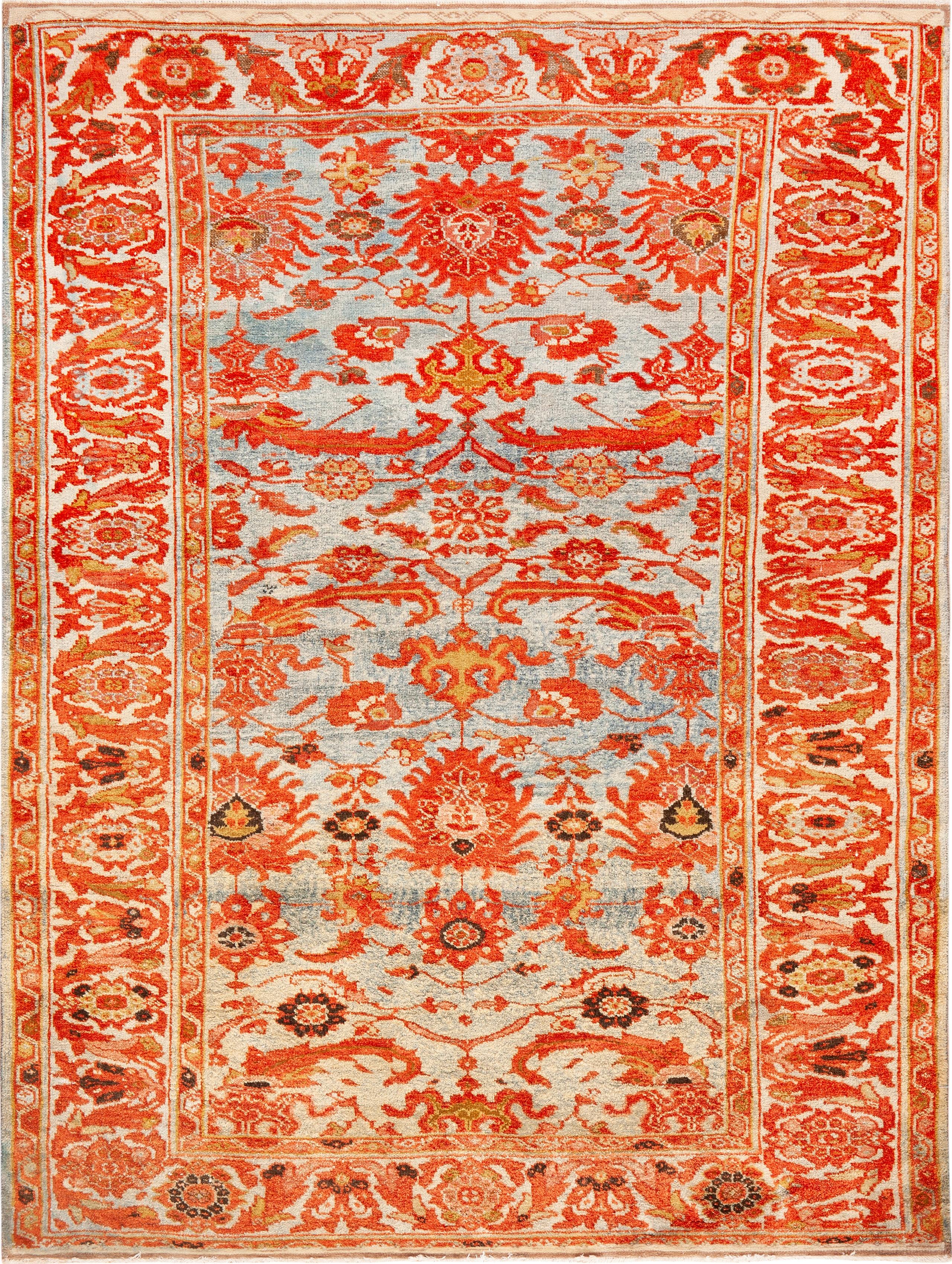 Stunning Antique Persian Malayer Rug, Country of origin: Persia, Circa date: 1900