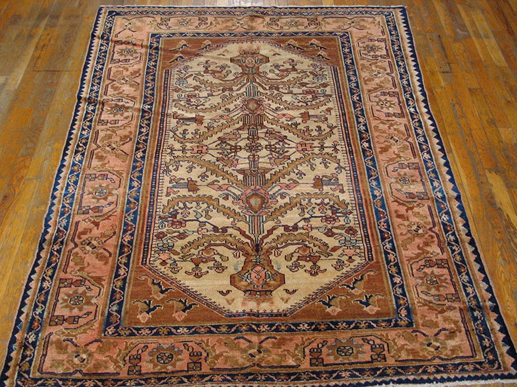 Antique Persian Malayer rug, size: 5'0