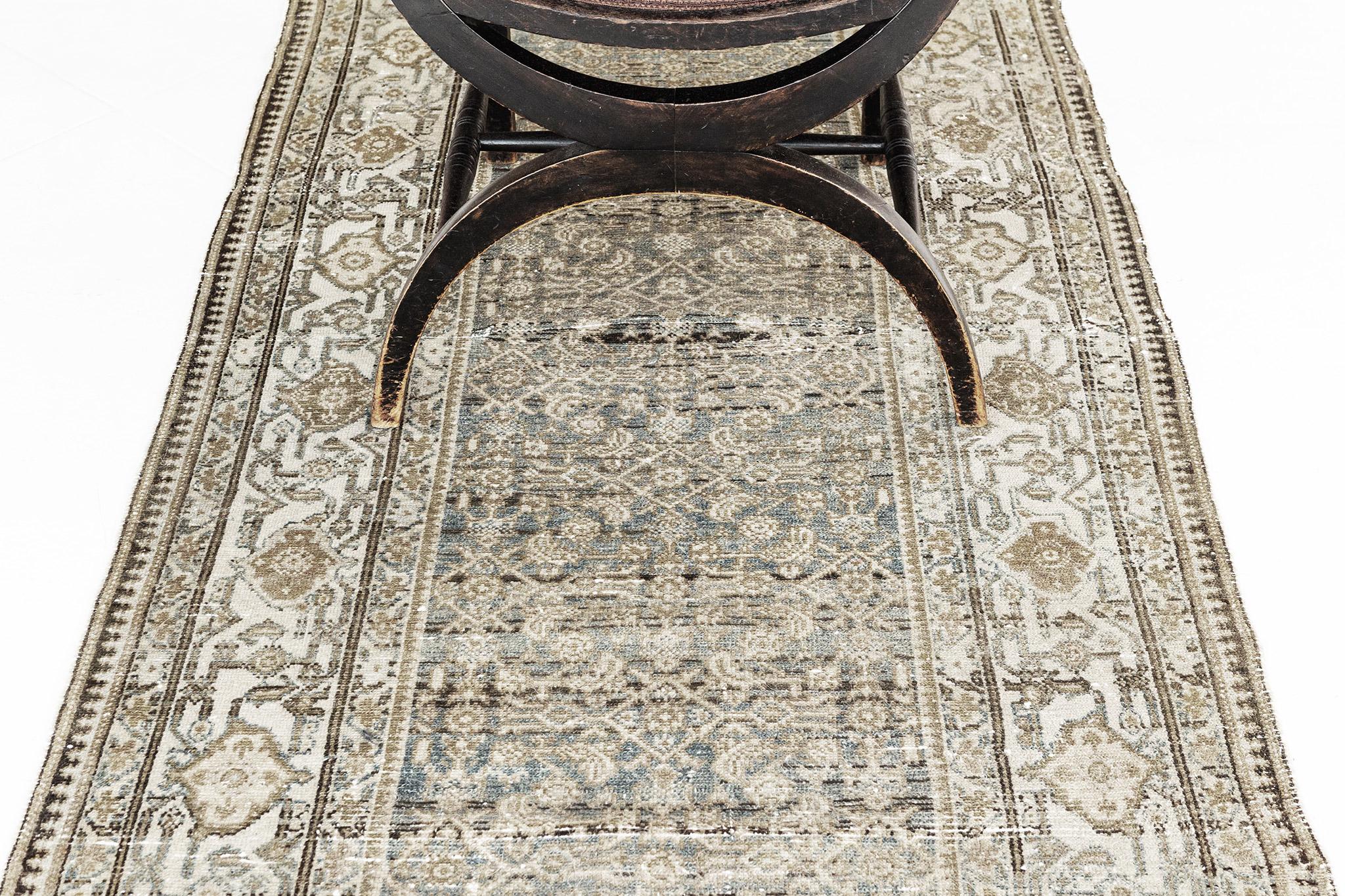 Antique Persian Malayer Rug 51130 In Good Condition For Sale In WEST HOLLYWOOD, CA