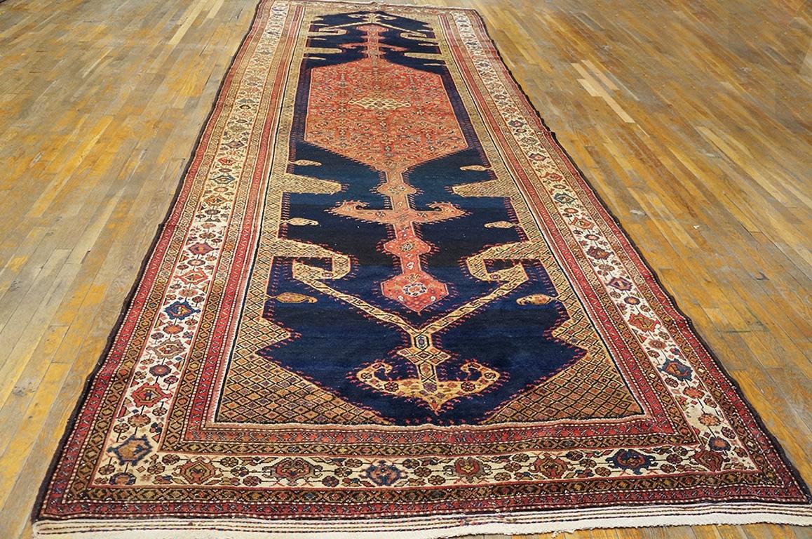 Hand-Knotted Late 19th Century Persian Malayer Carpet ( 5' 8