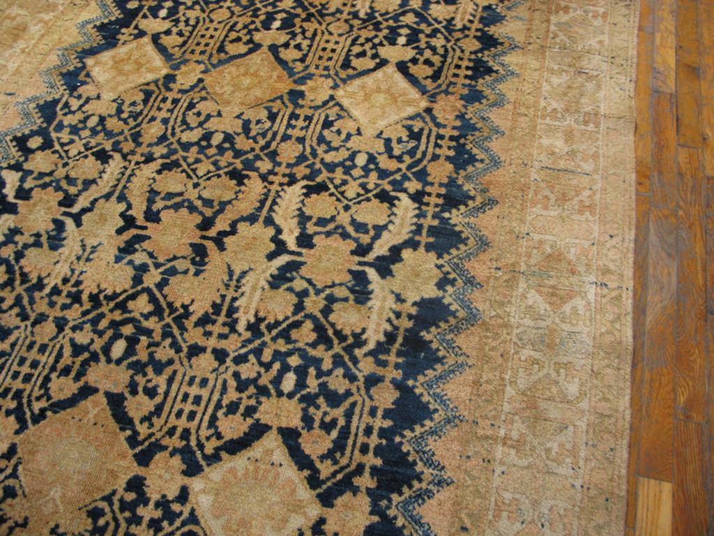 Mid-20th Century Antique Persian Malayer Rug For Sale