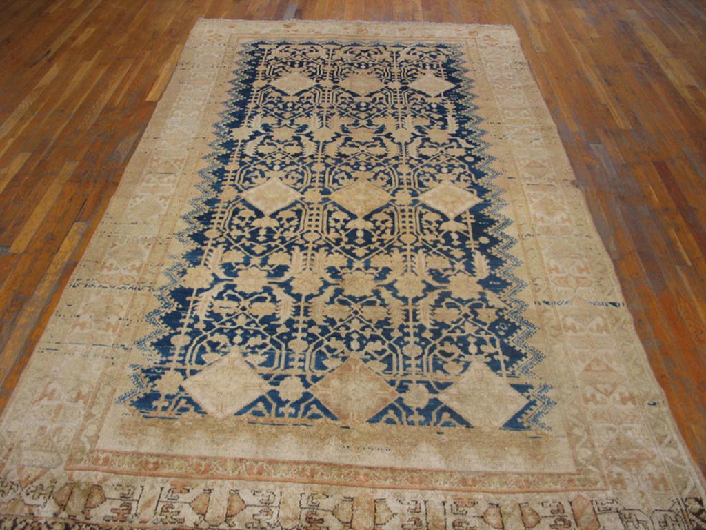 Wool Antique Persian Malayer Rug For Sale