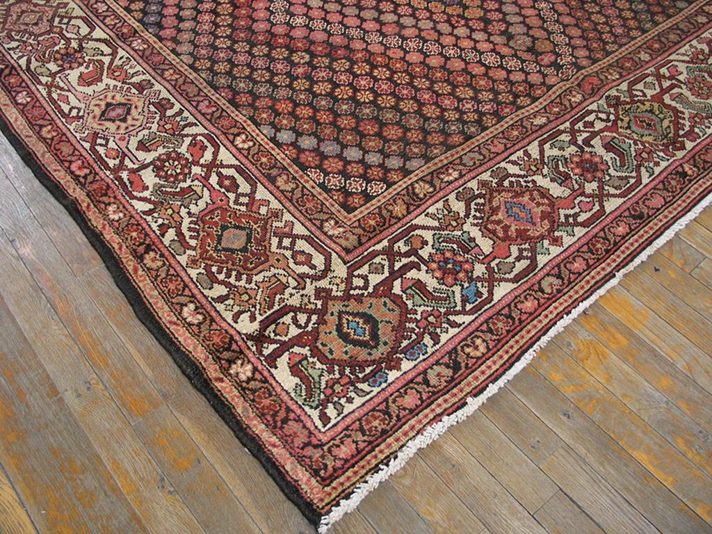 Early 20th Century Persian Malayer Carpet ( 6'9