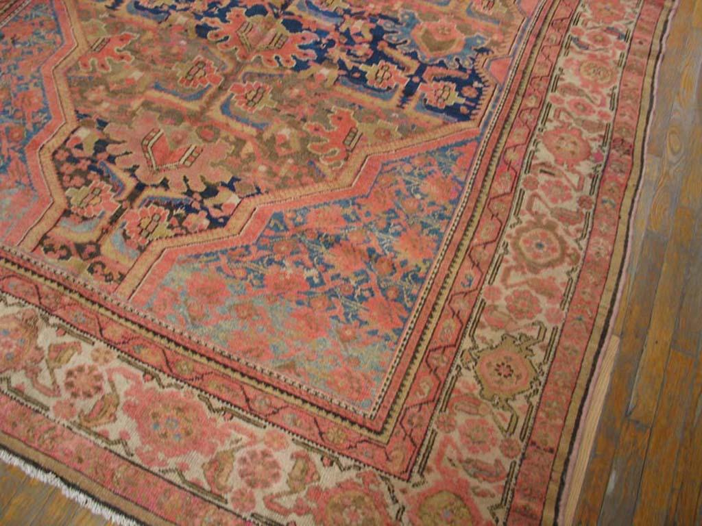 Persiano Tappeto persiano Malayer dei primi del Novecento ( 7' x 13'6