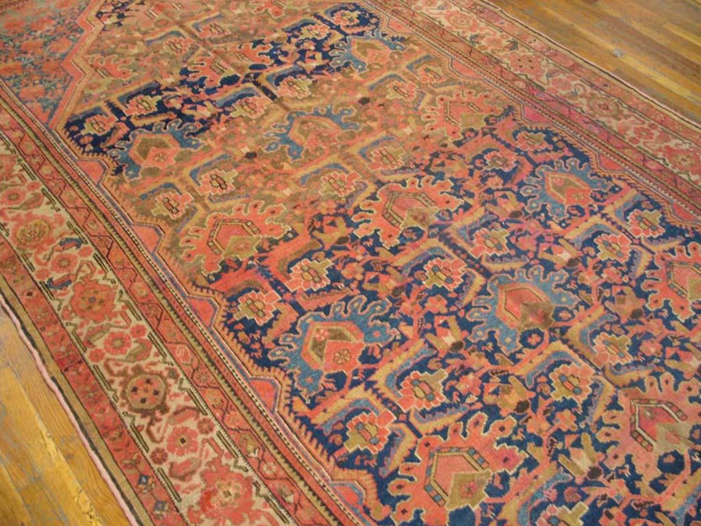 Tappeto persiano Malayer dei primi del Novecento ( 7' x 13'6