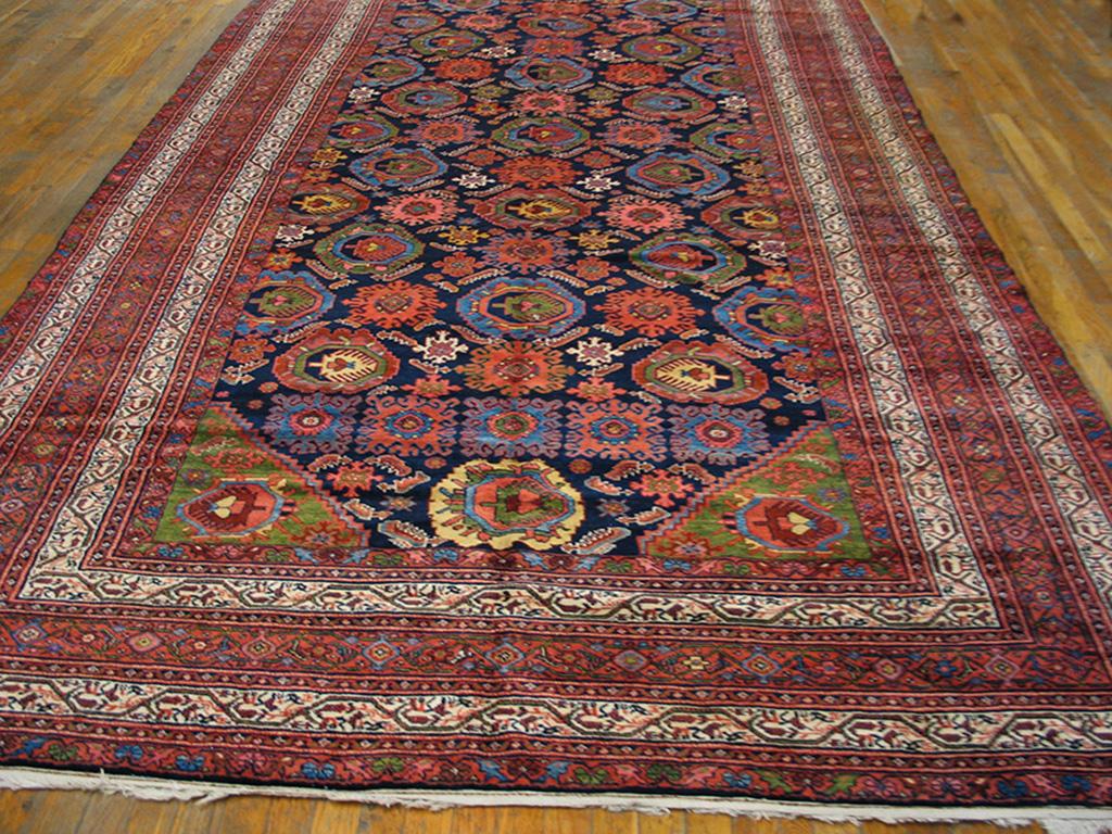 Early 20th Century Persian Malayer Gallery Carpet 
7'3