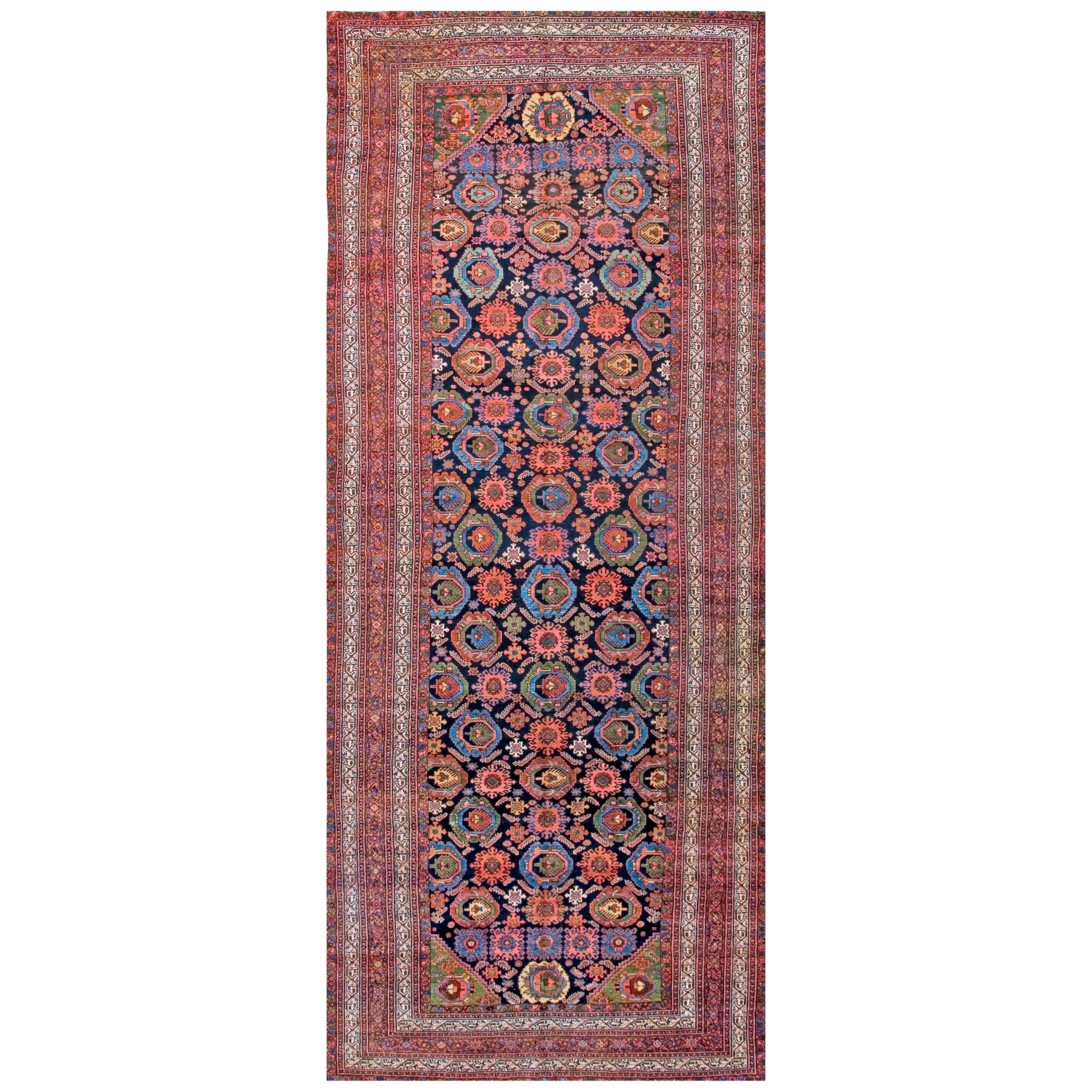 Early 20th Century Persian Malayer Gallery Carpet ( 7'3" x 17'10" - 221 x 544 ) For Sale