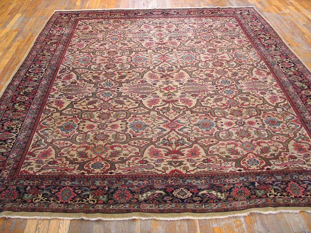 19th Century Persian Malayer Carpet ( 8'7