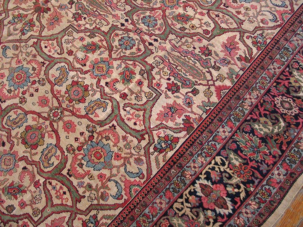 19th Century Persian Malayer Carpet ( 8'7