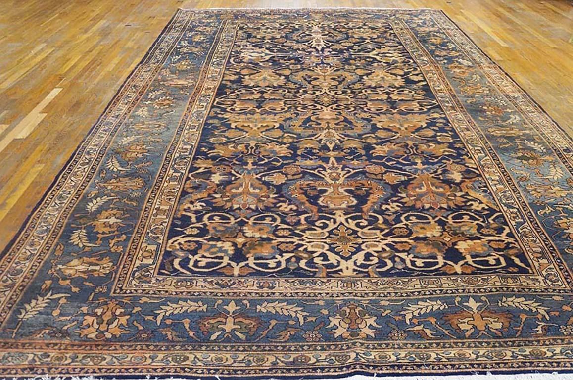 Antique Persian Malayer rug, size: 8'8