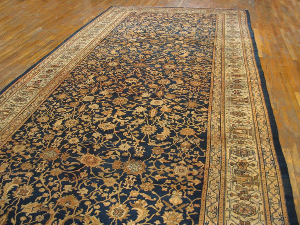 Antique Persian Malayer rug, size: 9'0